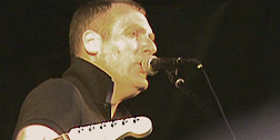 Live picture of Paul playing with 'The Sweet Fantastic' at the Gig in the Garden II festival in London in 2011